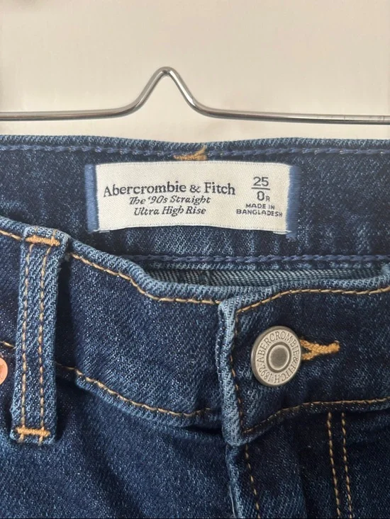 Abercrombie & Fitch Dark blue jeans - Picture 4 of 4